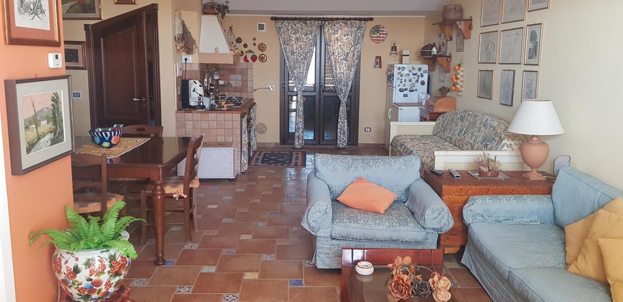 Apartmán La Casa Di Enza Santa Margherita di Belice Pokoj fotografie